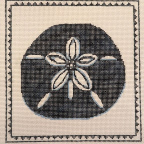 Sand Dollar in Blues
