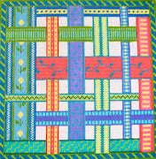 French Ribbon Medium Pillow