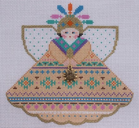 Aztec Princess Angel w/Charms