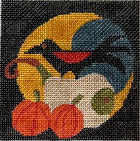 Crow on Gourd