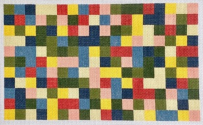 Patchwork Clutch - Spring Garden