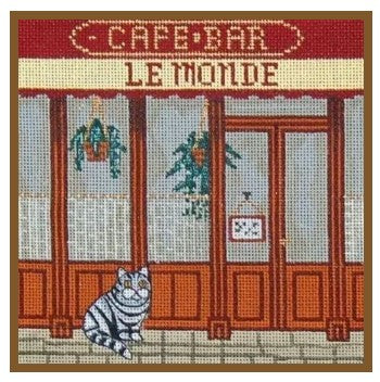 French Scenes - Cafe Store Front