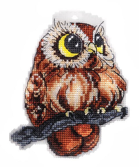 Plastic Canvas Kit - Owl (Alisena)