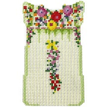 Pale Lime Mini Oaxaca Dress