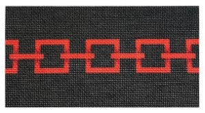 Square Link Insert Black/Red