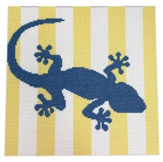 Geckos Stencil/Yellow