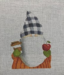 Gnome holding Apple/Coffee