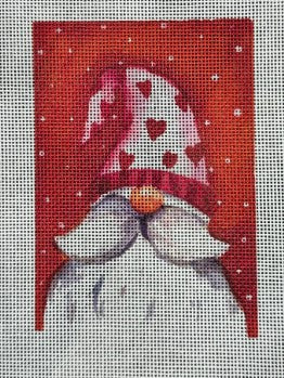 Gnome w/Heart Hat On