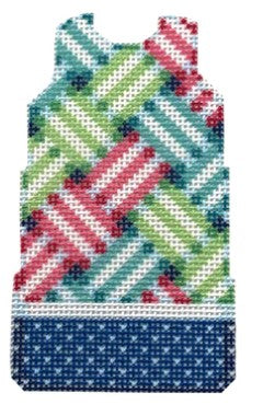 Woven Stripes Mini Shift