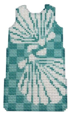 Shell Stencil Mini Shift/Aqua