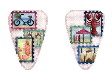 Rachel Donley Vacation Stamps Scissor Case