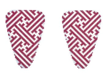 Pink Fretwork Scissor Case