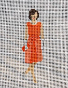 Jackie in Orange
