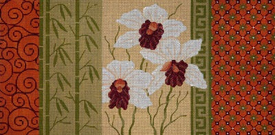 Orchid/Bamboo/Swirls