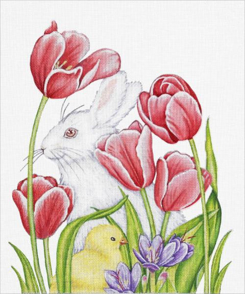 Spring Bunny and Chick