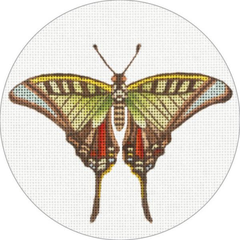 Green/Red Butterfly Ornament