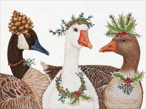 Festive Geese
