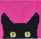Warhol Cat - Pink