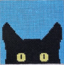 Warhol Cat - Blue
