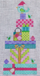 Kringle Bird Package Stack - Blue Birdy