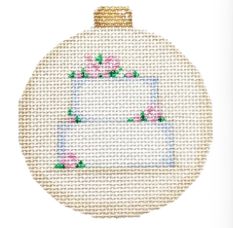 Rosebud Cake Ball Ornament