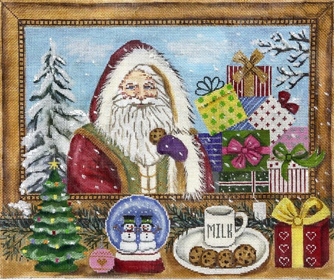 Santa in a Picture