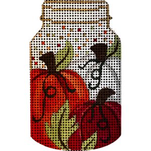 Pumpkins in Mason Jar