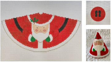 Santa Claus - 3D Cone w/Feet