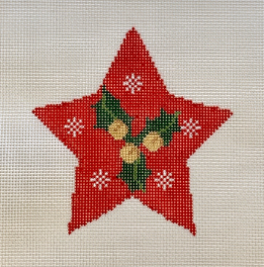 Star w/Holly and Bells