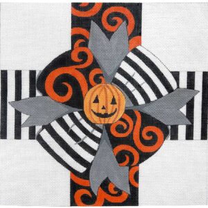 Jack-O-Lantern Bow
