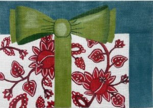 Large Package w/Red Floral