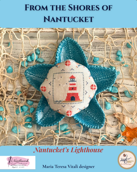 Nantucket’s Lighthouse Biscornu (MTV)
