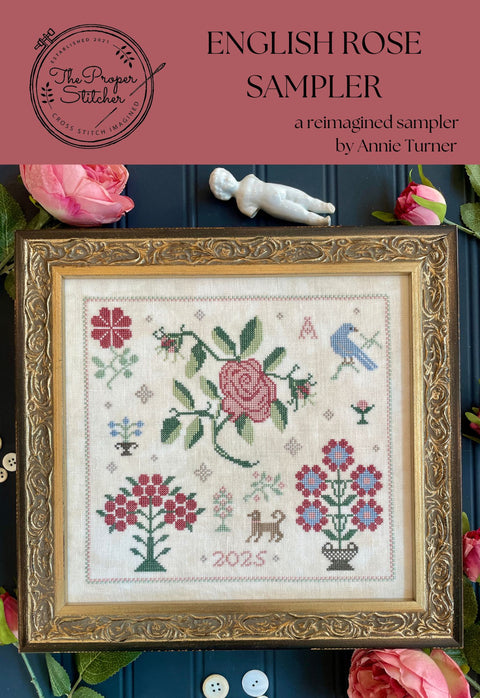 English Rose Sampler (The Proper Stitcher)