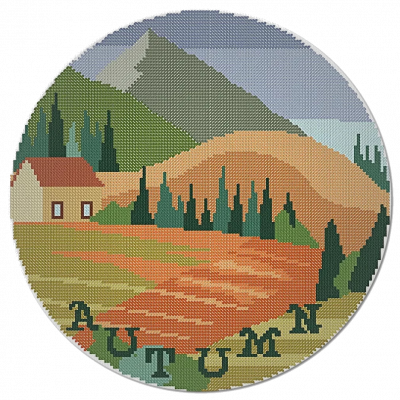 Autumn (Button) (Alessandra Adelaide) (Alessandra Adelaide Needleworks)