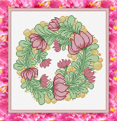 Ghirlanda Dei Primi Fiori (Alessandra Adelaide Needleworks)
