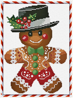Gingerbread Baking Co - Sweet Holly Man (AAN)