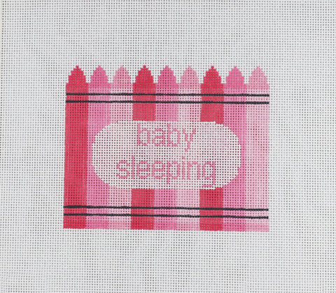 Baby Sleeping Crayons/Pink (Enriched Designs)