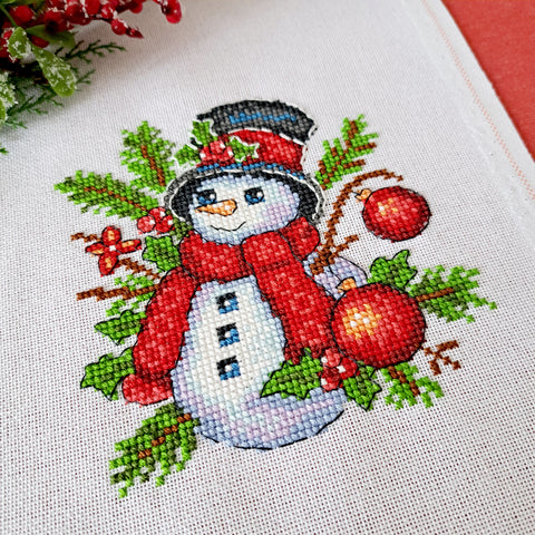 Snowman Ornament (Artmishka)