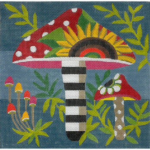 Sunflower Polka Dot Mushrooms (Alice Peterson)