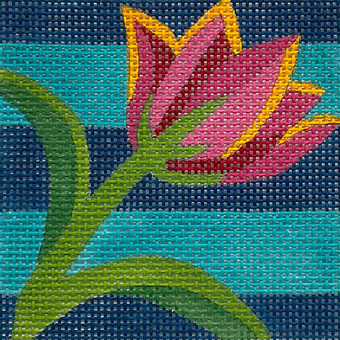 Tulip On Stripes (Alice Peterson)