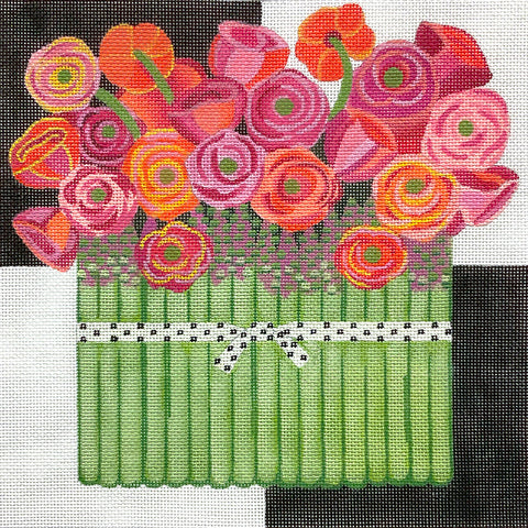 Ranunculus & Asparagus (Alice Peterson)
