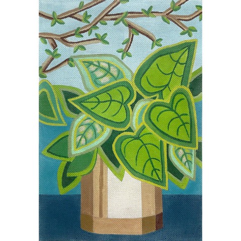 Diptych Philodendron (Alice Peterson)