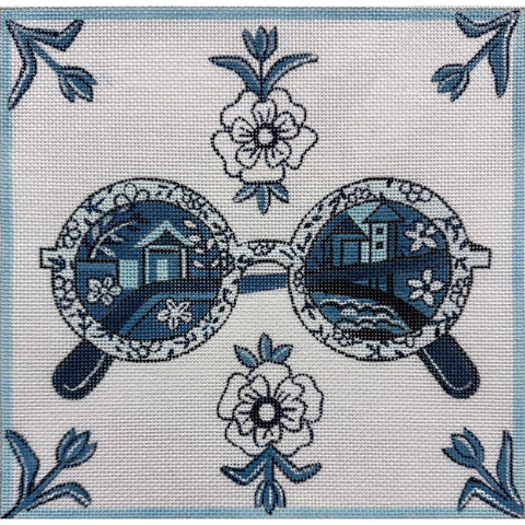 Blue Delft Sunglasses (Alice Peterson)