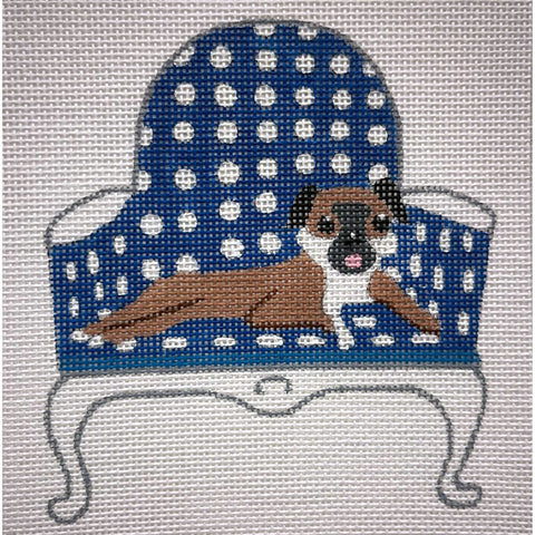 Pup on Polka Dots (Alice Peterson)