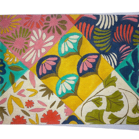 Abstract Floral Collage II (Alice Peterson)