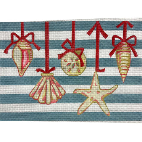 Sea Ornaments w/Ribbons (Alice Peterson)