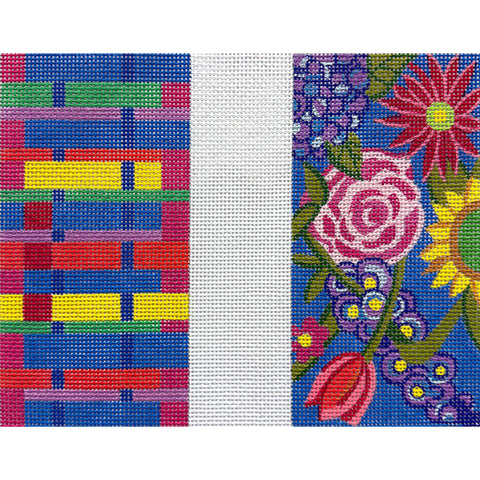 Geometric Floral Eyeglass Case (Alice Peterson)