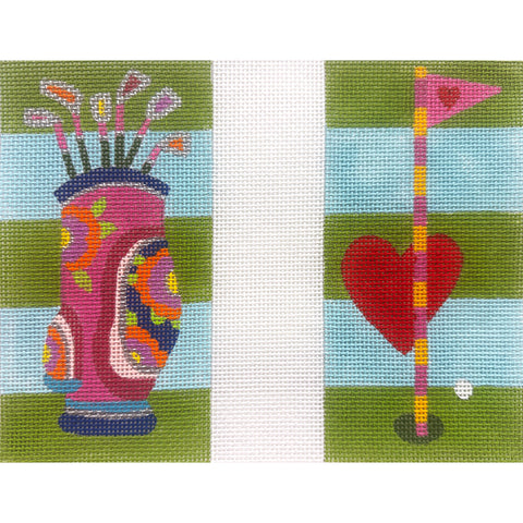 Golf Heart Eyeglass Case (Alice Peterson)