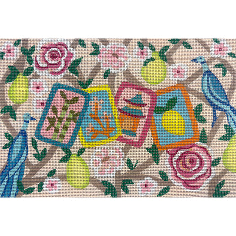 Mah Jongg Tiles/Floral (Alice Peterson)