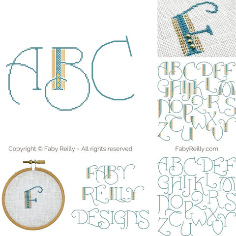 Art Deco Alphabet (Faby Reilly)